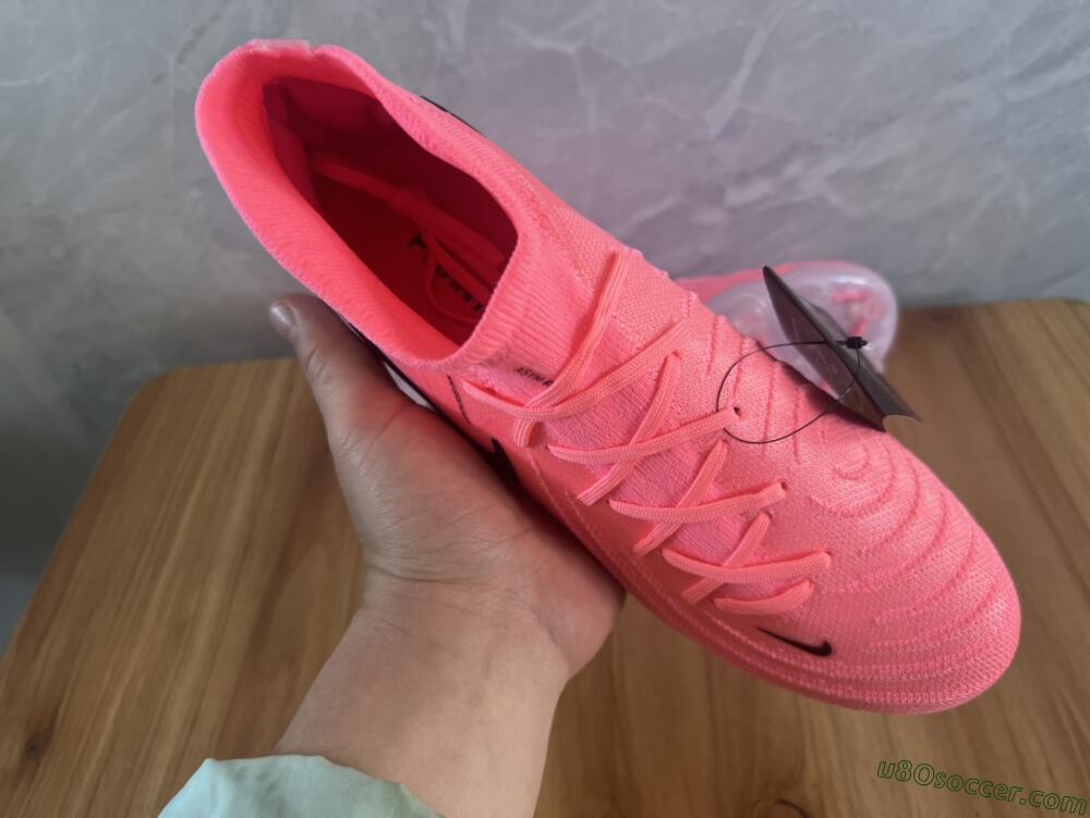 Nike Phantom Luna Elite AG Artificial Grass Soccer Cleats - Pink/Black