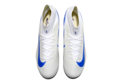 Nike Air Zoom Mercurial Superfly 10 Elite AG Artificial Grass Soccer Cleats - Beige/White/Blue