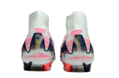 Nike Air Zoom Mercurial Superfly 10 Elite AG Artificial Grass Soccer Cleats - Jade/Gold/Pink