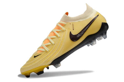 Nike Phantom GX 2 Elite FG Firm Ground Soccer Cleats - Yellow/Black