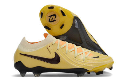 Nike Phantom GX 2 Elite FG Firm Ground Soccer Cleats - Yellow/Black