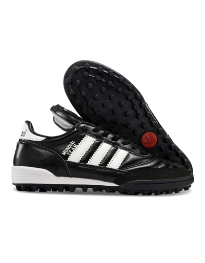 Adidas Mundial Team Astro TF Artificial Turf Soccer Shoes - Black/White