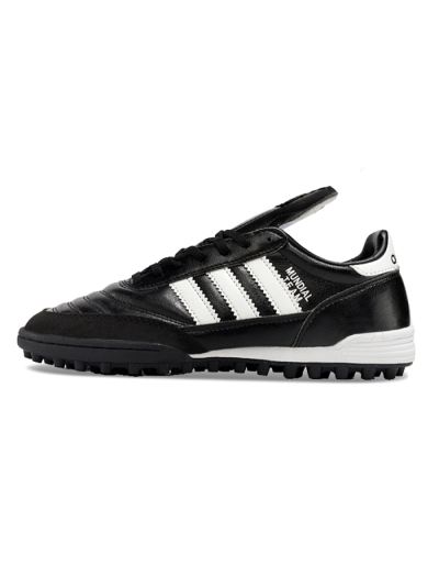 Adidas Mundial Team Astro TF Artificial Turf Soccer Shoes - Black/White