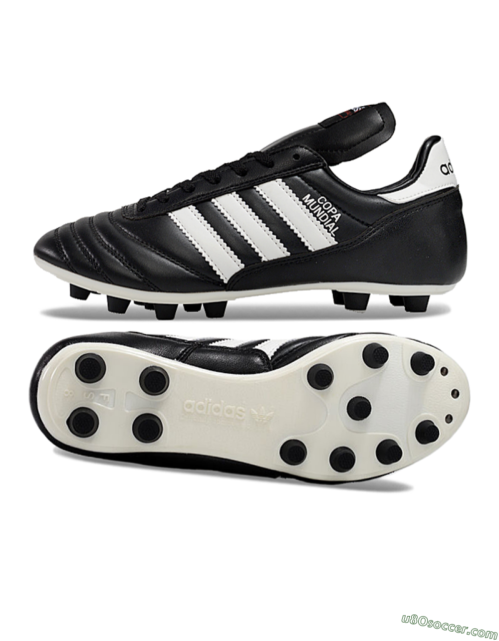Adidas Mundial Team Astro TF Artificial Turf Soccer Shoes - Black/White 0