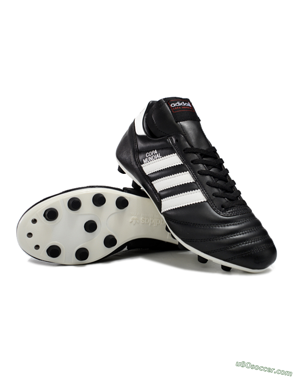 Adidas Mundial Team Astro TF Artificial Turf Soccer Shoes - Black/White 3