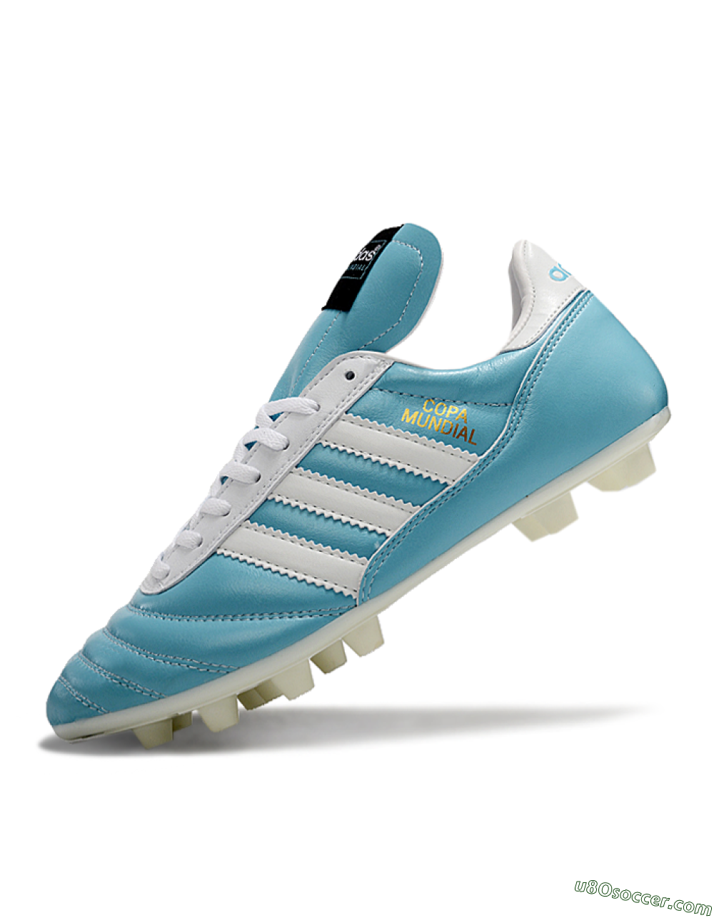 Adidas Mundial Team Astro TF Artificial Turf Soccer Shoes - Jade/White/Black 5