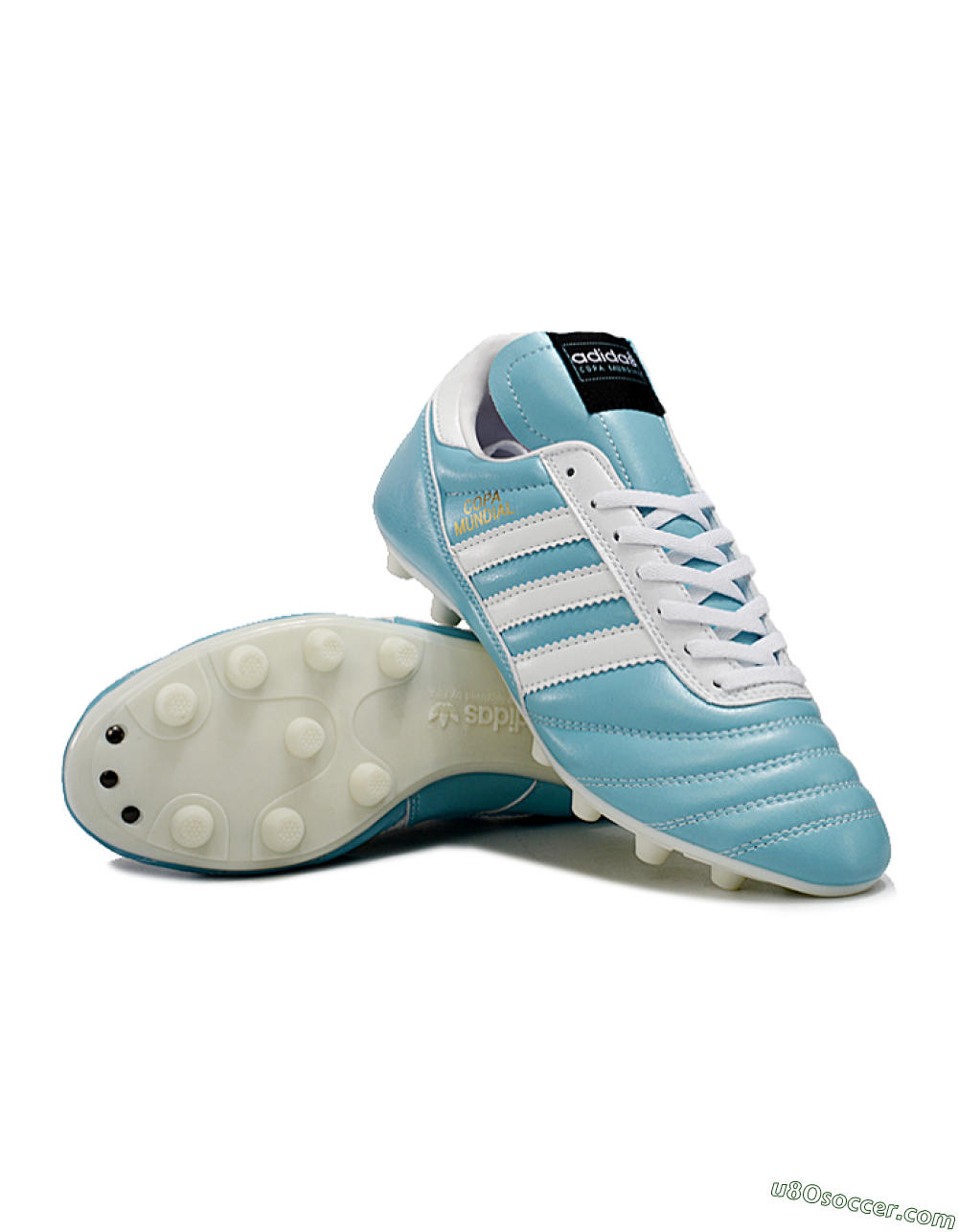 Adidas Mundial Team Astro TF Artificial Turf Soccer Shoes - Jade/White/Black 3