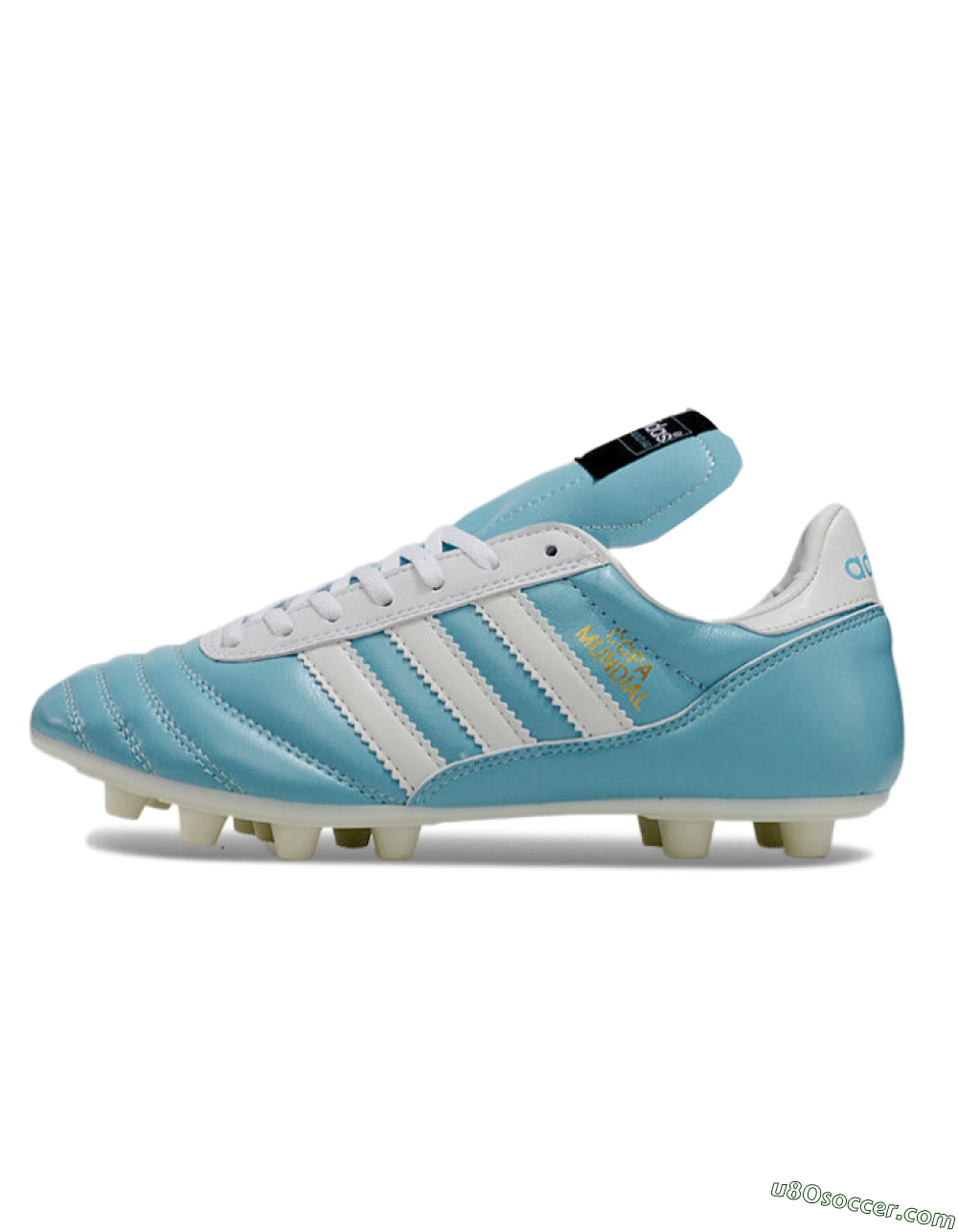 Adidas Mundial Team Astro TF Artificial Turf Soccer Shoes - Jade/White/Black 2