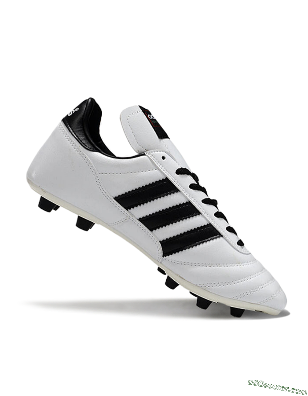 Adidas Mundial Team Astro TF Artificial Turf Soccer Shoes - White/Black 4