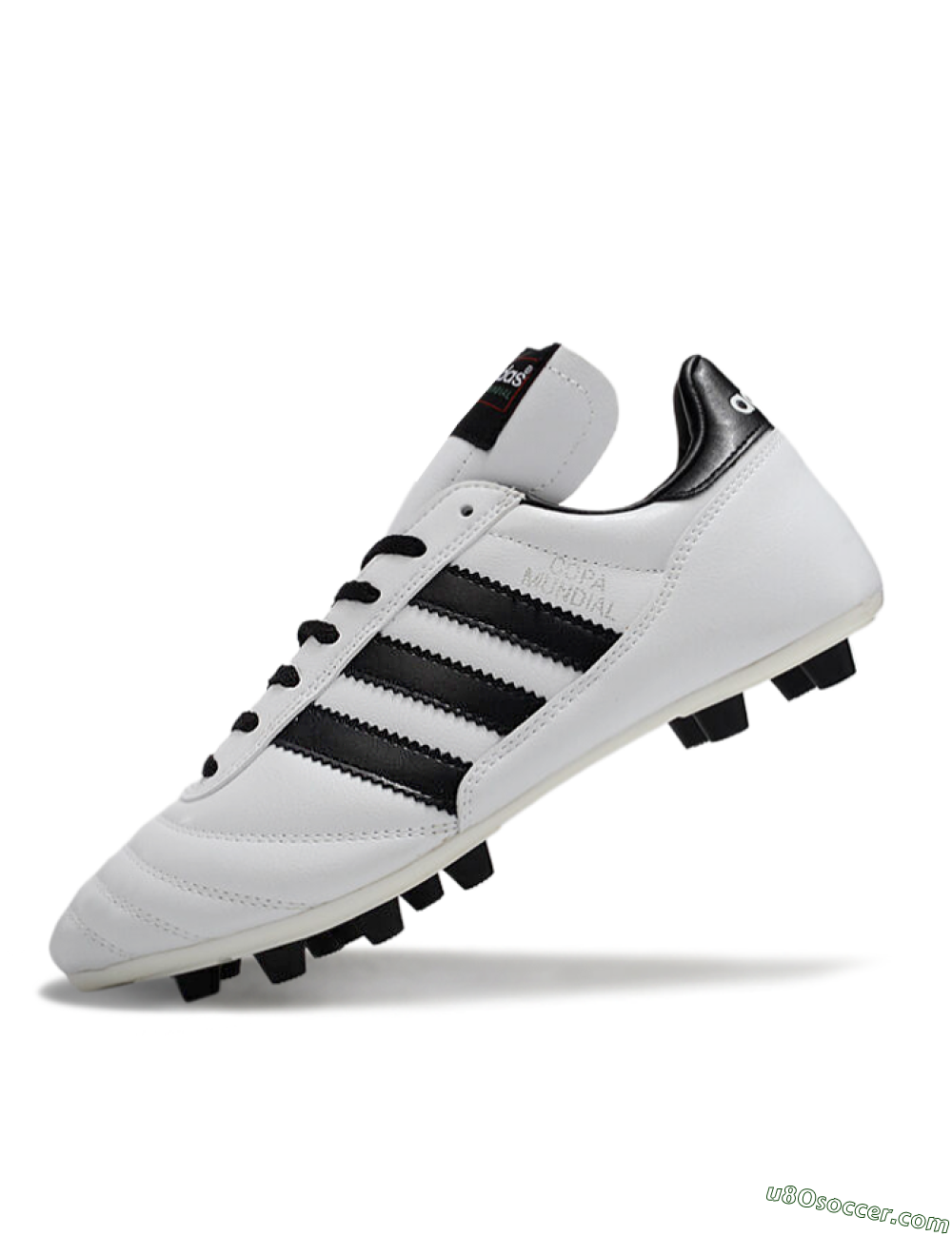 Adidas Mundial Team Astro TF Artificial Turf Soccer Shoes - White/Black 5