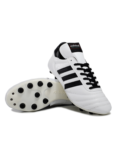 Adidas Mundial Team Astro TF Artificial Turf Soccer Shoes - White/Black