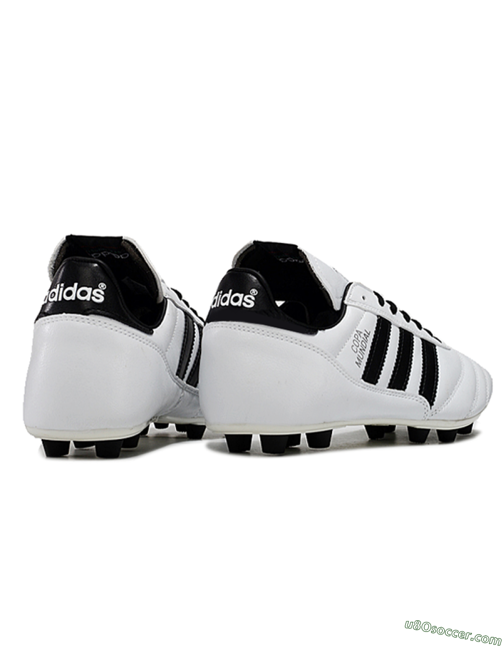 Adidas Mundial Team Astro TF Artificial Turf Soccer Shoes - White/Black 6