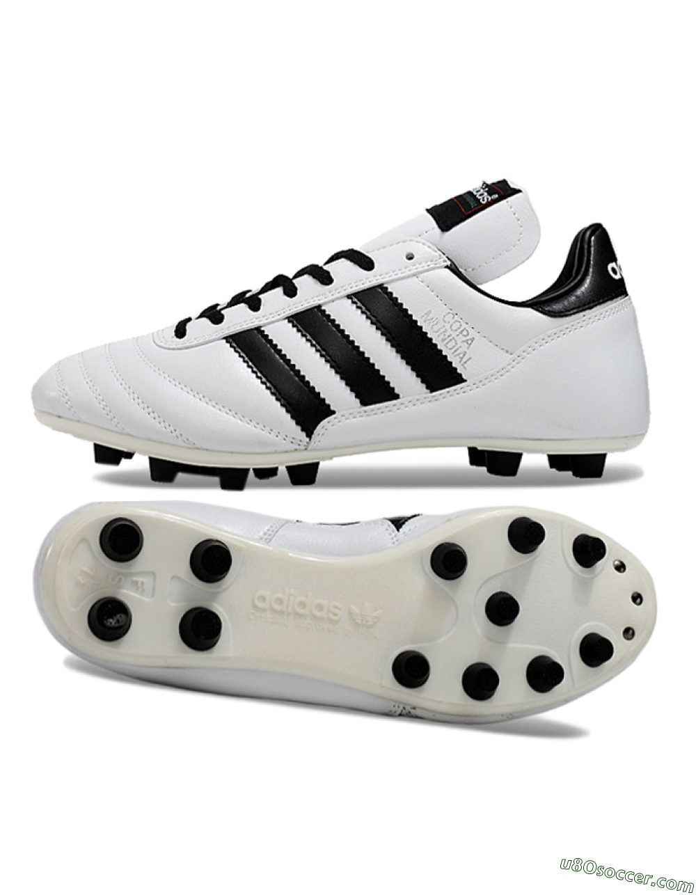 Adidas Mundial Team Astro TF Artificial Turf Soccer Shoes - White/Black 0