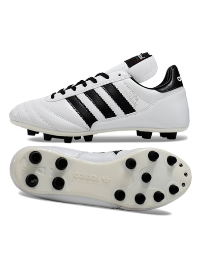 Adidas Mundial Team Astro TF Artificial Turf Soccer Shoes - White/Black