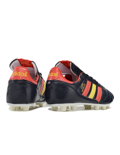 Adidas Mundial Team Astro TF Artificial Turf Soccer Shoes - Black/Red/Yellow