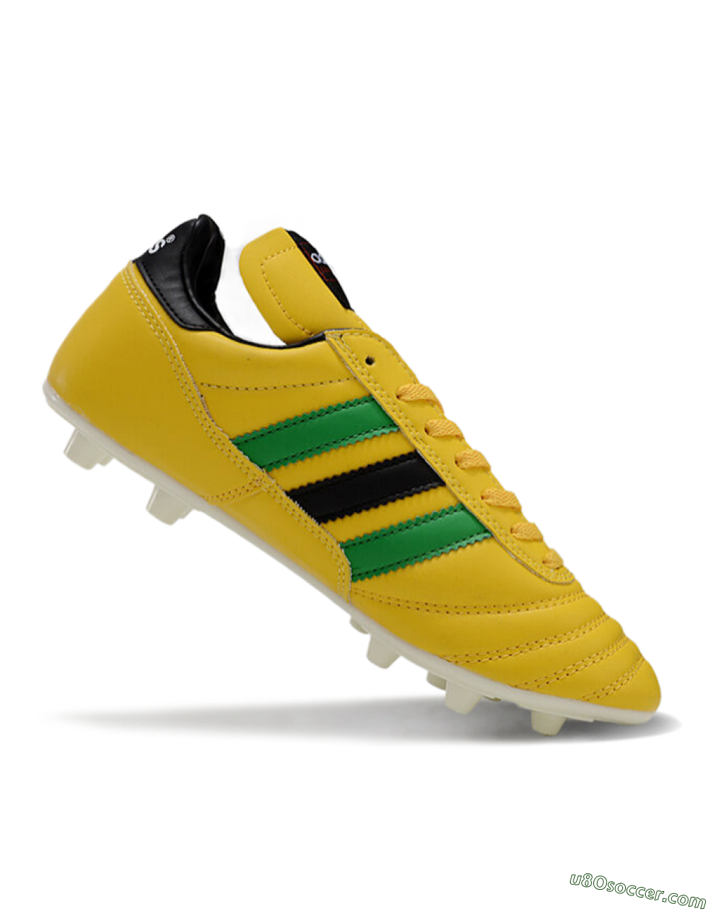 Adidas Mundial Team Astro TF Artificial Turf Soccer Shoes - Yellow/Green/Black 4