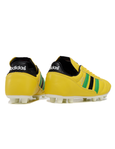 Adidas Mundial Team Astro TF Artificial Turf Soccer Shoes - Yellow/Green/Black