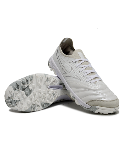 Mizuno Morelia Neo Sala TF Artificial Turf Soccer Shoes - Grey/White/Camo