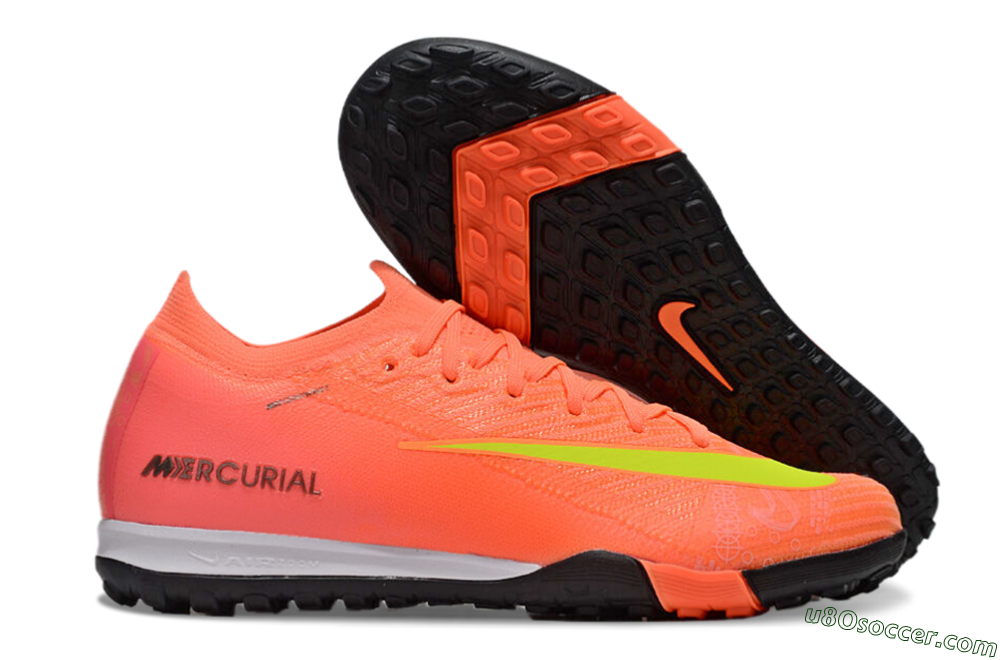 Nike Air Zoom Mercurial Vapor 16 Elite TF Artificial Turf Soccer Shoes - Red/Yellow/White 1