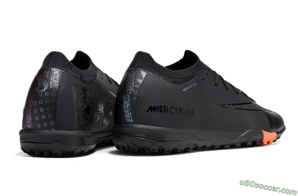 Nike Air Zoom Mercurial Vapor 16 Elite TF Artificial Turf Soccer Shoes - Black/Red 6