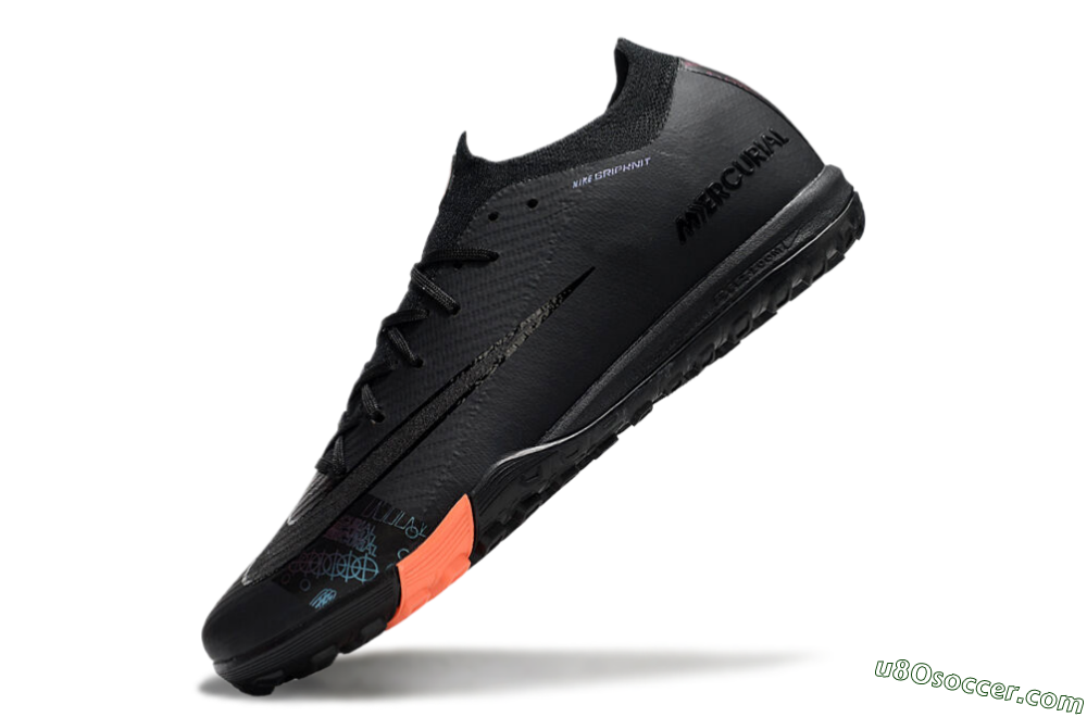 Nike Air Zoom Mercurial Vapor 16 Elite TF Artificial Turf Soccer Shoes - Black/Red 5