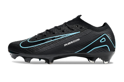 Nike Air Zoom Mercurial Vapor 16 Elite FG Firm Ground Soccer Cleats - Black/Jade/White