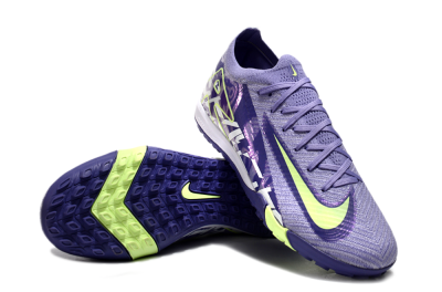 Nike Air Zoom Mercurial Vapor 16 Elite TF Artificial Turf Soccer Shoes - Purple/Yellow/White