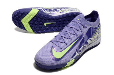 Nike Air Zoom Mercurial Vapor 16 Elite TF Artificial Turf Soccer Shoes - Purple/Yellow/White