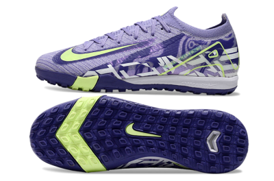 Nike Air Zoom Mercurial Vapor 16 Elite TF Artificial Turf Soccer Shoes - Purple/Yellow/White