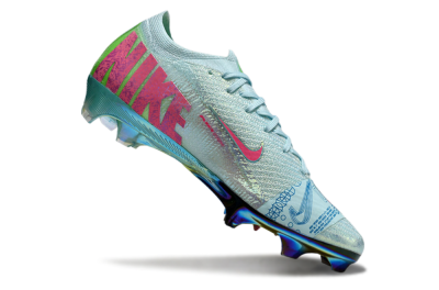 Nike Air Zoom Mercurial Vapor 16 Elite FG Firm Ground Soccer Cleats - Jade/Pink/Gold