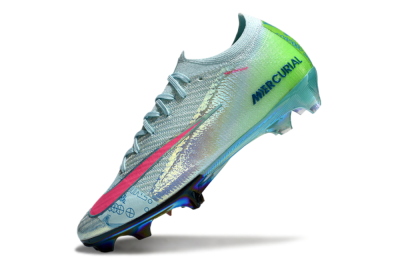 Nike Air Zoom Mercurial Vapor 16 Elite FG Firm Ground Soccer Cleats - Jade/Pink/Gold