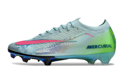 Nike Air Zoom Mercurial Vapor 16 Elite FG Firm Ground Soccer Cleats - Jade/Pink/Gold