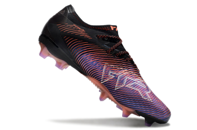 Puma Future 8 Ultimate FG Firm Ground Soccer Cleats - Black/Purple/Red