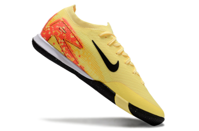 Nike Air Zoom Mercurial Vapor 16 Elite IC Indoor & Futsal Soccer Shoes - Yellow/Black/Red