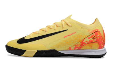 Nike Air Zoom Mercurial Vapor 16 Elite IC Indoor & Futsal Soccer Shoes - Yellow/Black/Red