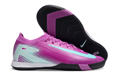 Nike Air Zoom Mercurial Vapor 16 Elite IC Indoor & Futsal Soccer Shoes - Purple/Jade/White