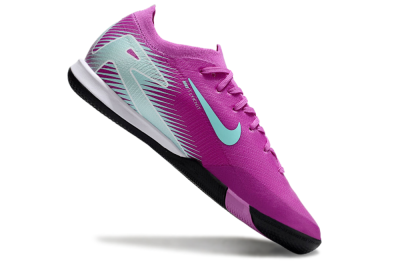 Nike Air Zoom Mercurial Vapor 16 Elite IC Indoor & Futsal Soccer Shoes - Purple/Jade/White