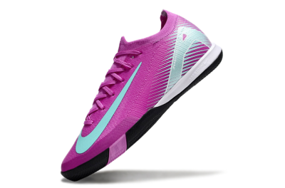 Nike Air Zoom Mercurial Vapor 16 Elite IC Indoor & Futsal Soccer Shoes - Purple/Jade/White
