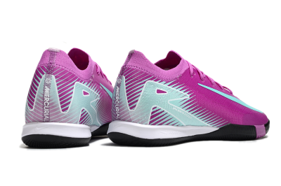 Nike Air Zoom Mercurial Vapor 16 Elite IC Indoor & Futsal Soccer Shoes - Purple/Jade/White