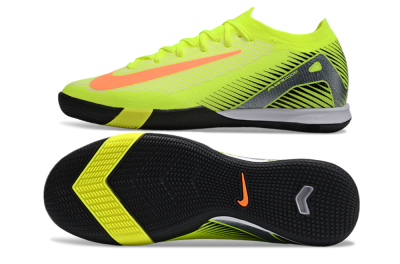 Nike Air Zoom Mercurial Vapor 16 Elite IC Indoor & Futsal Soccer Shoes - Yellow/Orange/Silver