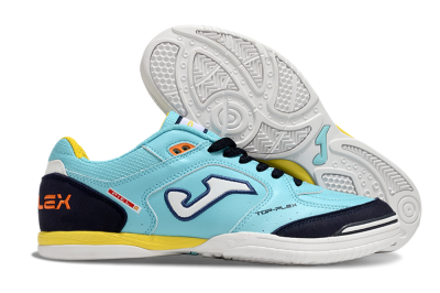Joma Top Flex IC Indoor & Futsal Soccer Shoes - Jade/Black/Yellow
