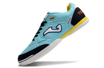 Joma Top Flex IC Indoor & Futsal Soccer Shoes - Jade/Black/Yellow