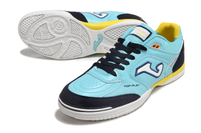 Joma Top Flex IC Indoor & Futsal Soccer Shoes - Jade/Black/Yellow