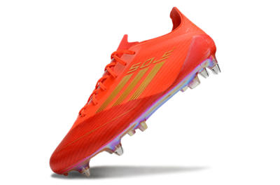 Adidas F50 Elite SG Soft Ground Soccer Cleats - Red/Gold