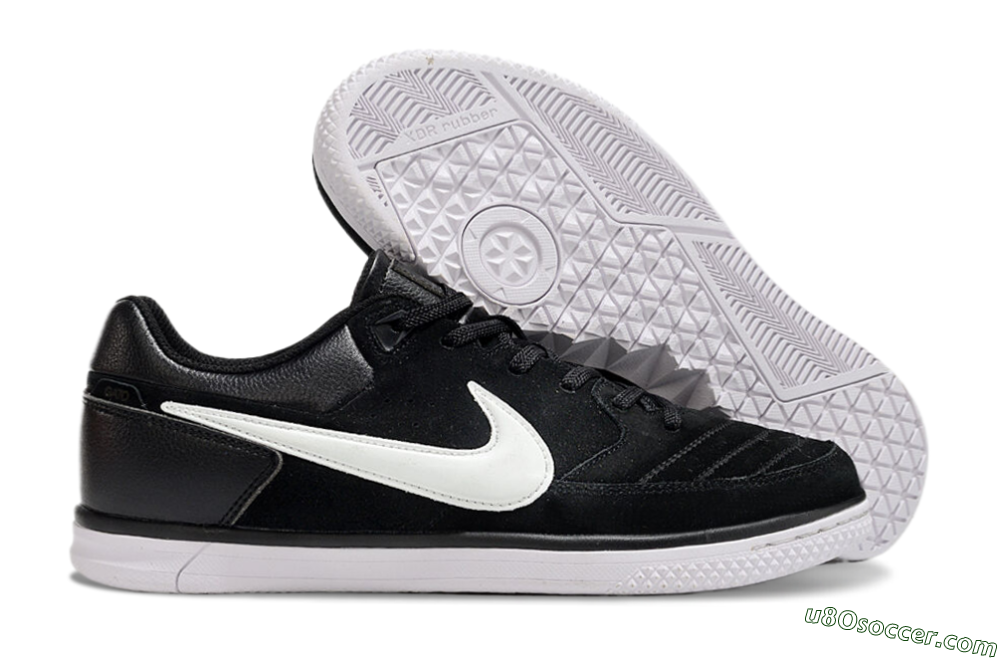 Nike Street Gato IC Indoor & Futsal Soccer Shoes - Black/White 1