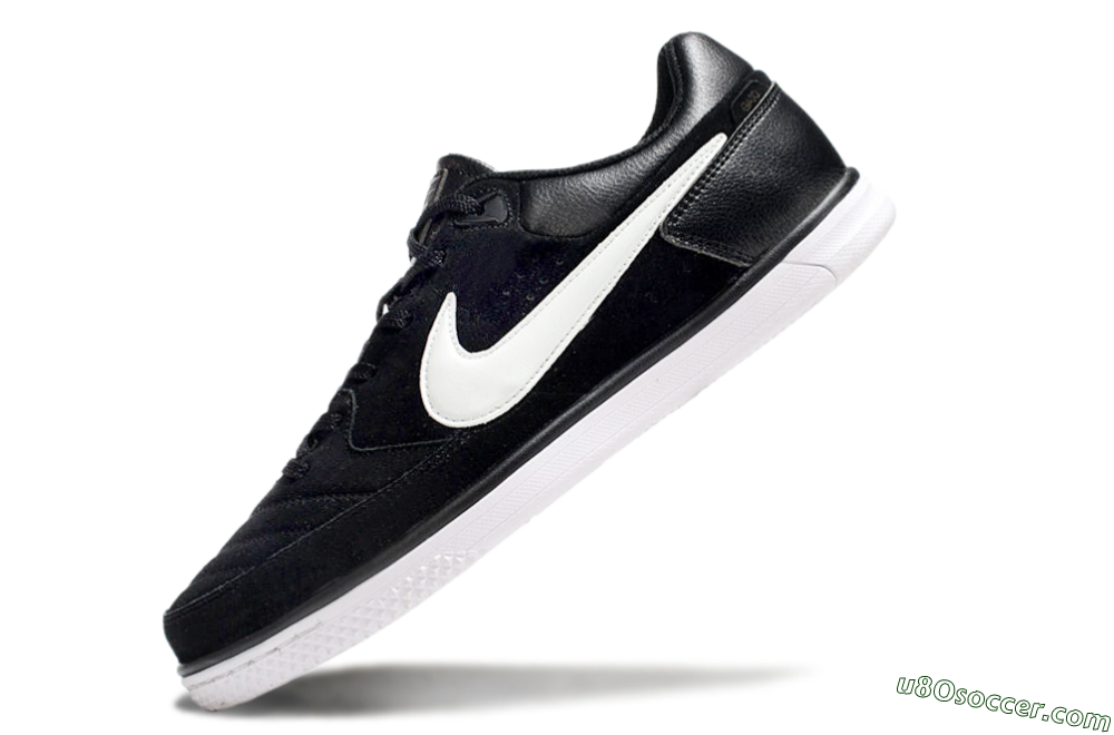 Nike Street Gato IC Indoor & Futsal Soccer Shoes - Black/White 5