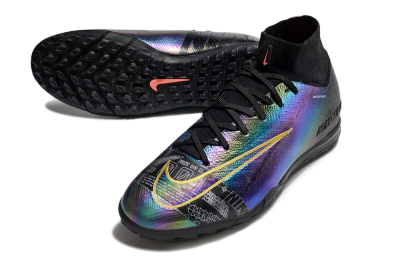 Nike Air Zoom Mercurial Superfly 10 Elite TF Artificial Turf Soccer Shoes - LaserYellow/Black