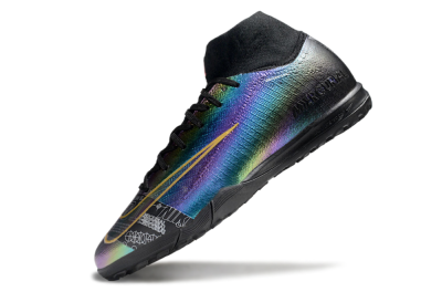 Nike Air Zoom Mercurial Superfly 10 Elite TF Artificial Turf Soccer Shoes - LaserYellow/Black