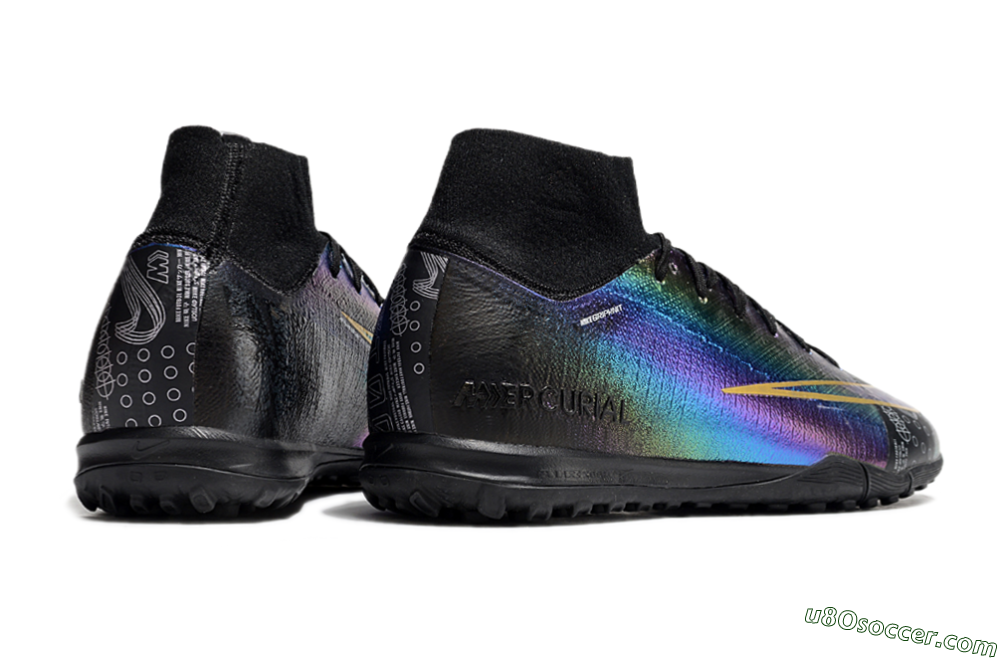 Nike Air Zoom Mercurial Superfly 10 Elite TF Artificial Turf Soccer Shoes - LaserYellow/Black 6