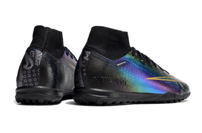 Nike Air Zoom Mercurial Superfly 10 Elite TF Artificial Turf Soccer Shoes - LaserYellow/Black
